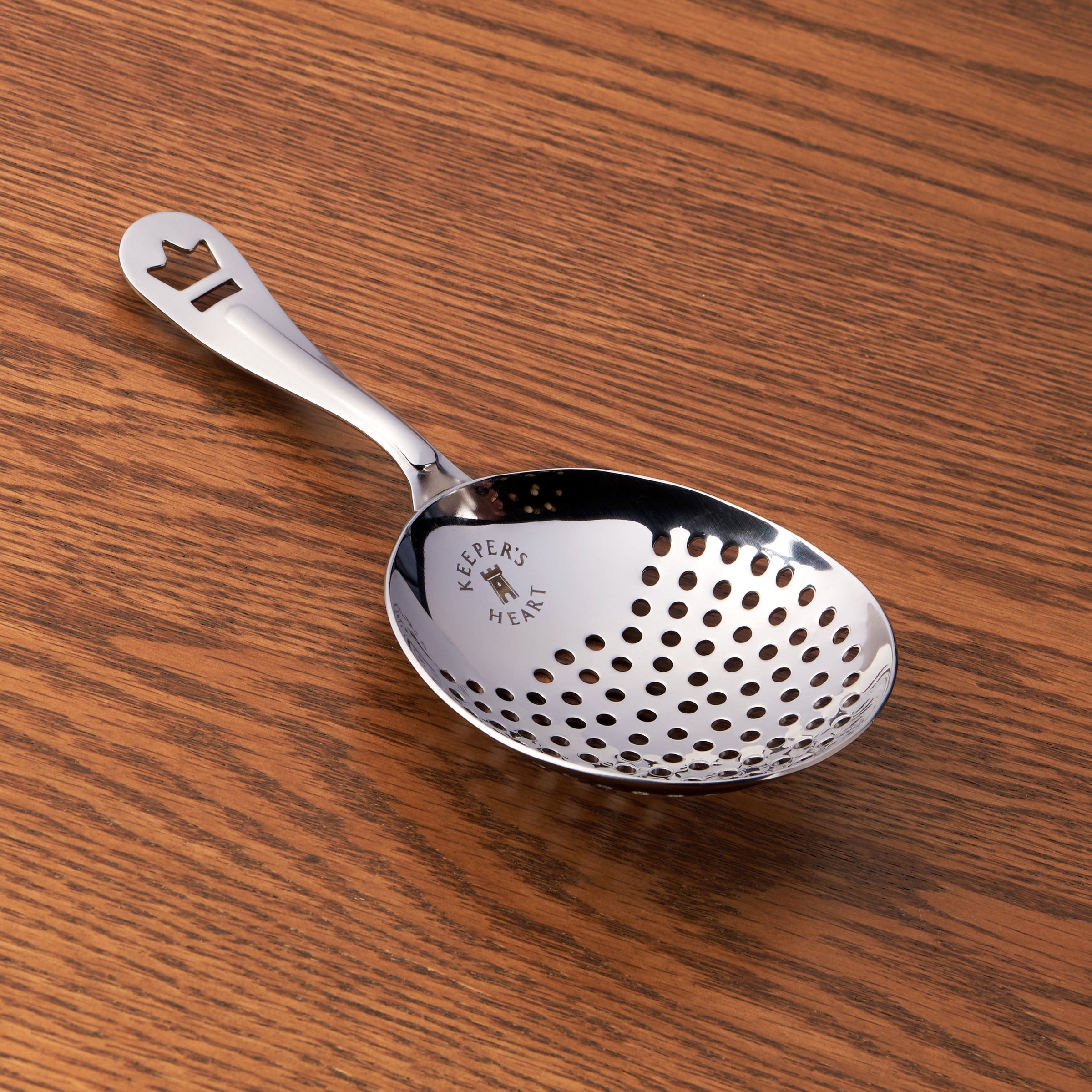 Premium Stainless Steel Julep Strainer by Cocktail Kingdom